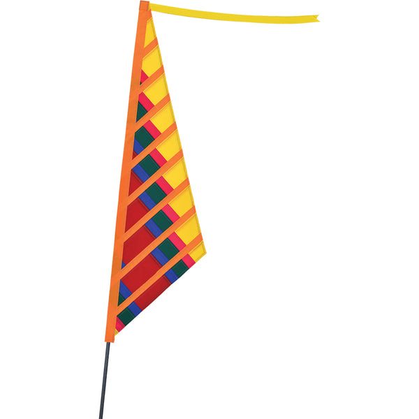 SoundWinds Sail Recumbent Bike Flag - Yellow
