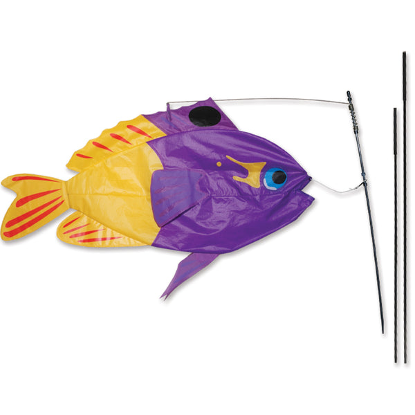 Swimming Fish Recumbent Bike Flag - Fairy Basslet