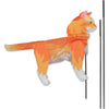 Windicator Recumbent Bike Flag - Orange Tabby Cat