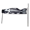 Koi Windsock Recumbent Bike Flag - Skeleton Fish