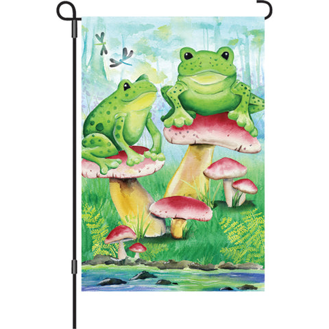 12 in. Flag - Frogs In The Wood