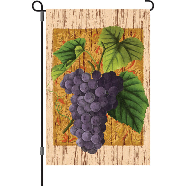 12 in. Flag - Grape Vine