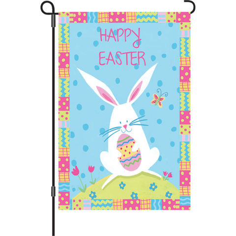 12 in. Flag - Bunny Easter