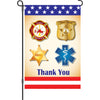 12 in. Flag - First Responders