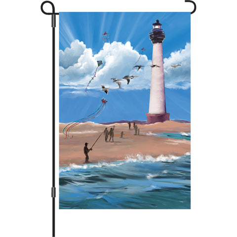 12 in. Flag - Lighthouse Breezy Day