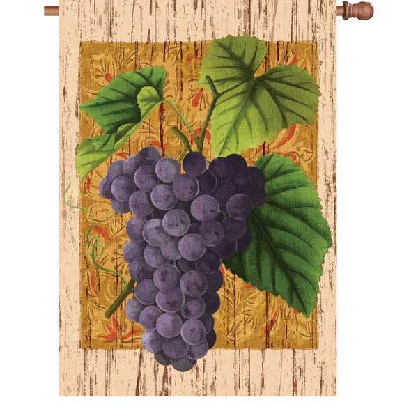 28 in. Flag - Grape Vine