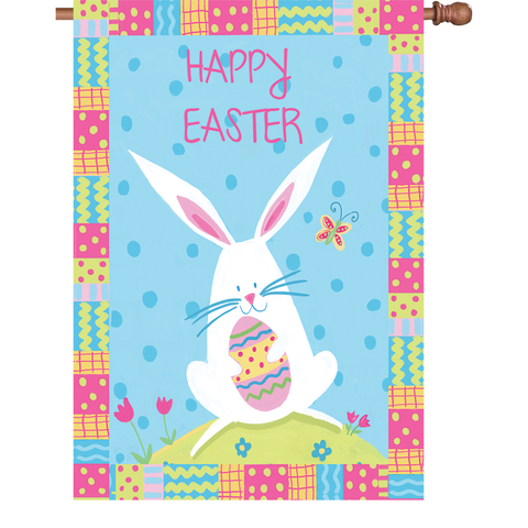 28 in. Flag - Bunny Easter