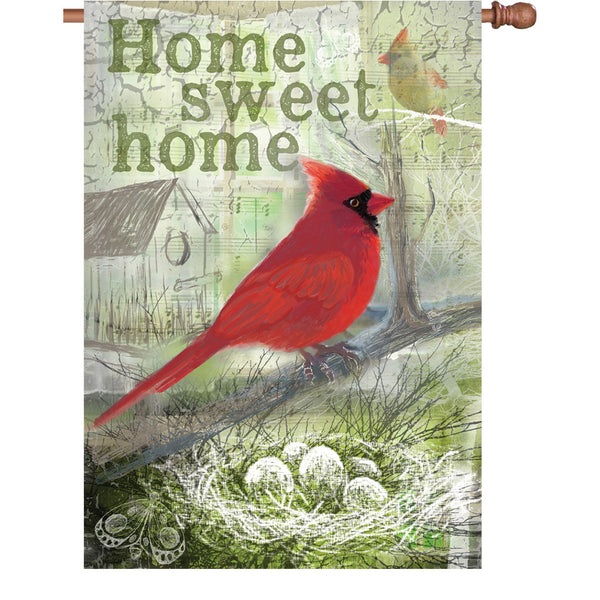 28 in. Flag - Home Sweet Home