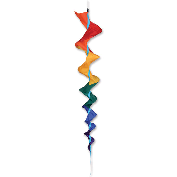 SoundWinds David Ti Large Fusilli Spinning Windsock - Rainbow