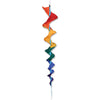 SoundWinds Large Fusilli Spinning Windsock - Rainbow