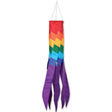 SoundWinds Rainbow Check Swirls Windsock