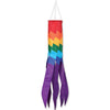 SoundWinds Rainbow Check Swirls Windsock