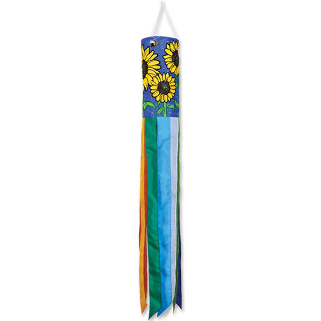 60 in. Windsock - Bees and Sunflower