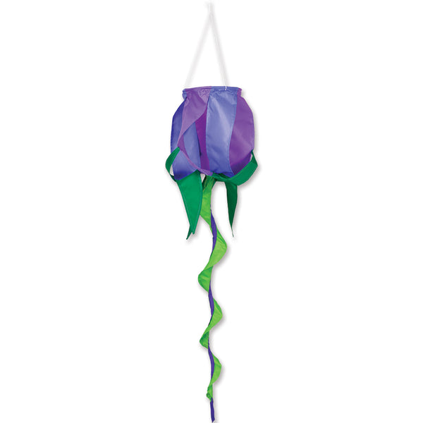 SoundWinds Purple Rose Spinning Windsock