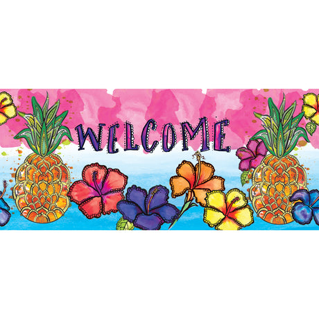 Windsock - Welcome Pineapple