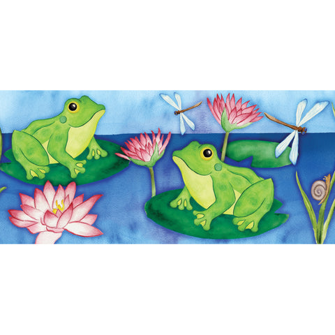 Windsock - Lotus Frogs