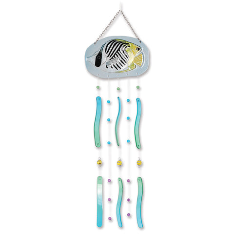 Fish Wind Chime - Threadfin Butterfly