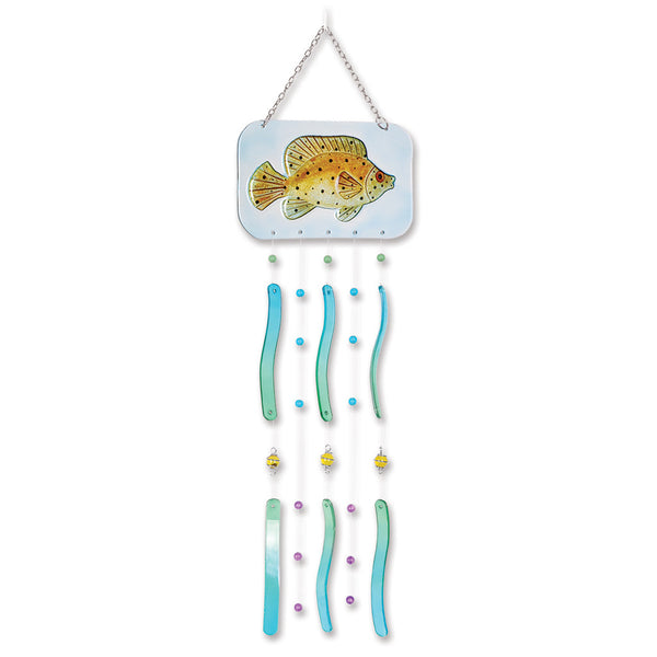Fish Wind Chime - Spotted Grouper