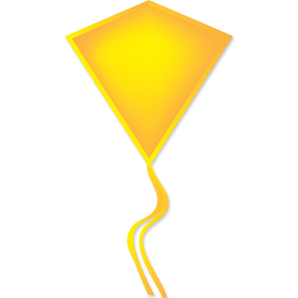 30 In. Diamond Kite - Yellow (Bold Innovations)