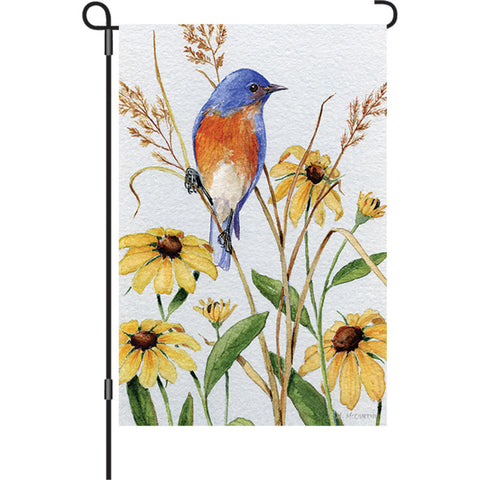 12 in. Flag - Bluebird and Susies