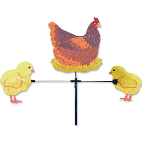 Single Carousel Spinner -  Hen & Chicks