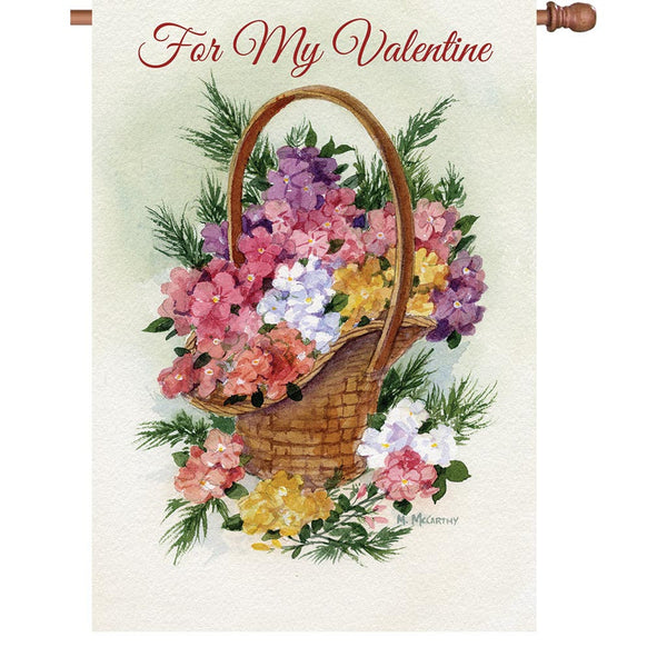 28 in. Flag - For My Valentine