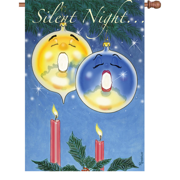 28 in. Flag - Silent Night