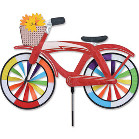 30 in. Bike Spinner - Red Classic Cruiser